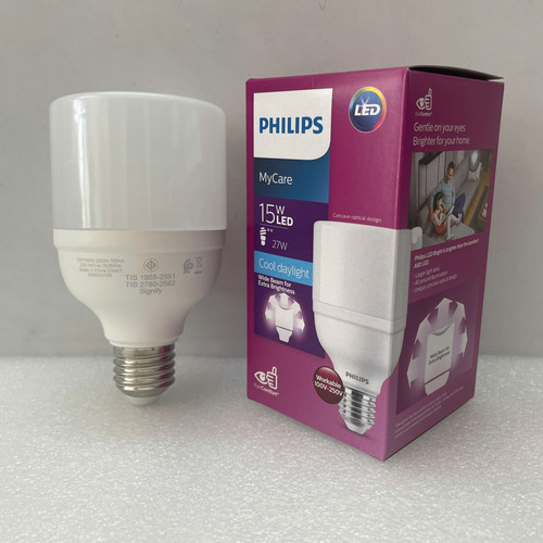 bong den ledbulb mycare philips ledbright 15w e27 6500k 230v 1ct12 apr t70 2000lm (2)