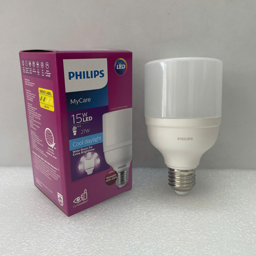 bong den ledbulb mycare philips ledbright 15w e27 6500k 230v 1ct12 apr t70 2000lm (1)