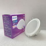 den downlight am tran doi mau led philips meson ssw d80 5w wh recessed led cct 2700k 4000k 6500k 380