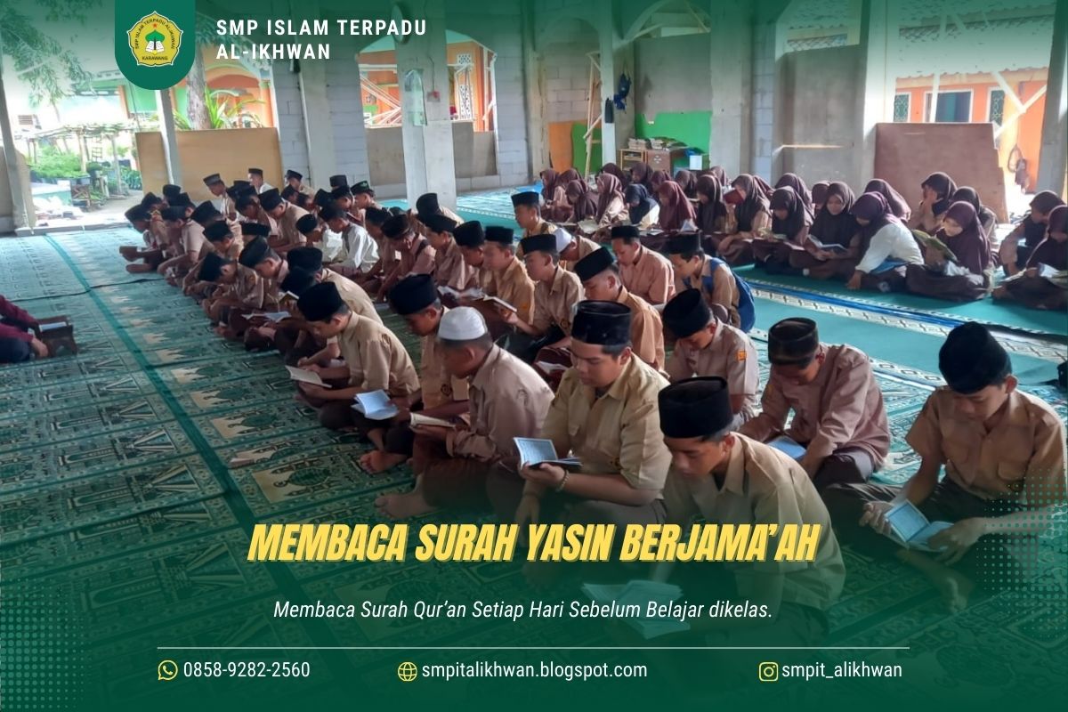 Siswa Membaca Al-Qur'an Bersama