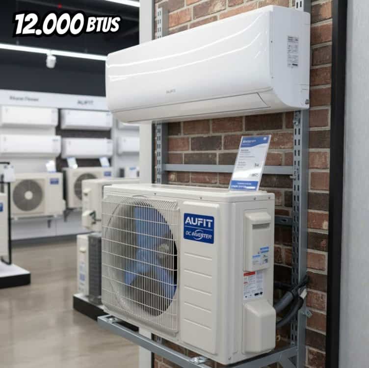 Ar Condicionado Split Hi Wall Inverter Aufit 12k Frio