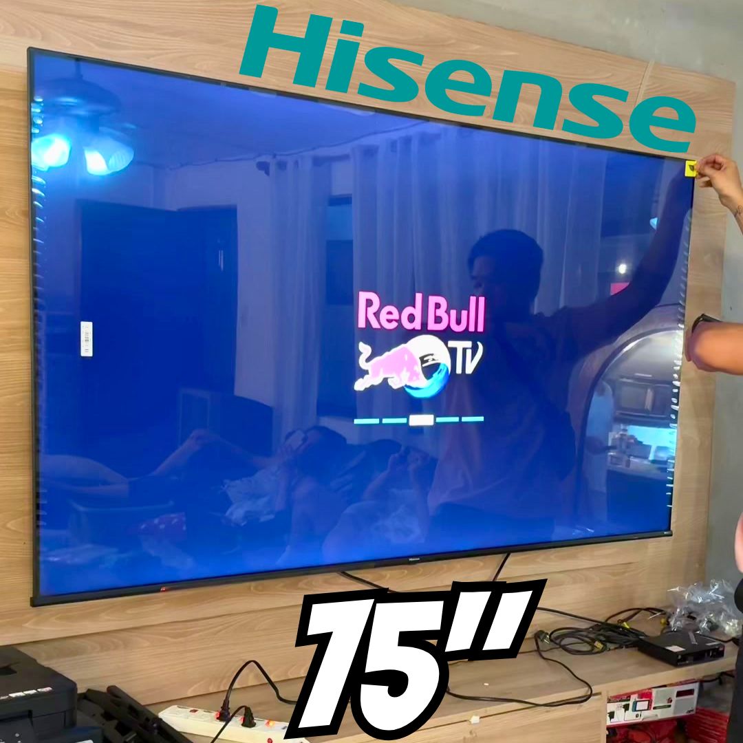 Hisense Smart TV 4K 75″ Polegadas 75A6NV com Dolby Vision, HDR10, HLG, DTS Virtual X, Compatibilidade Alexa e Google Home