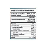 00037600360050 tabla nutrimental