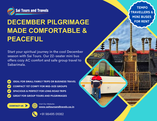 December’s cool mornings provide the ideal setting for a calm and well planned pilgrimage.