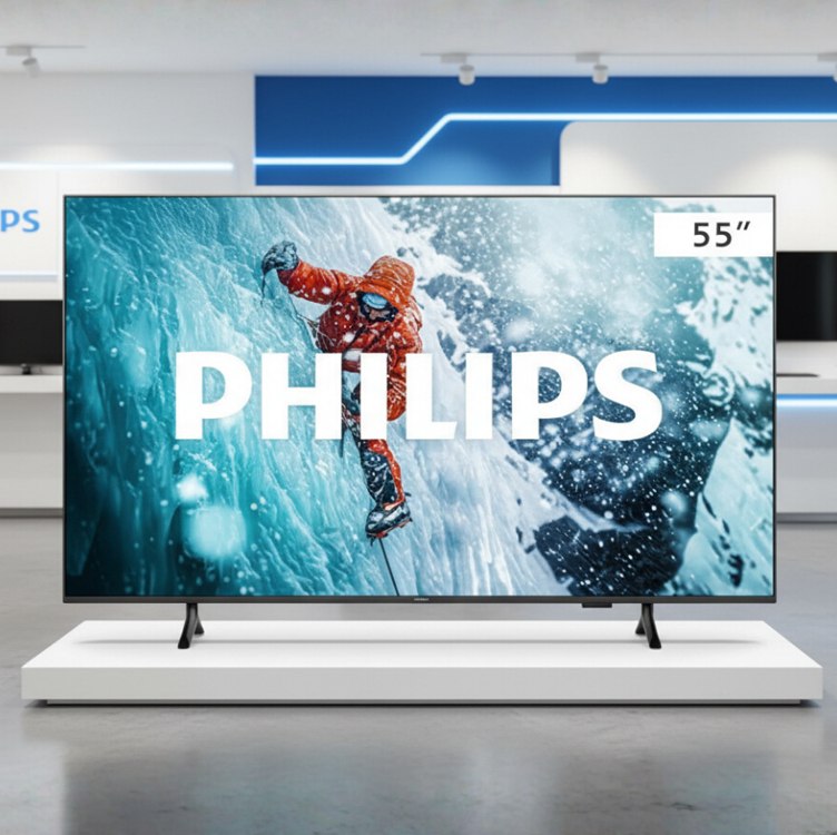 Smart Tv Philips 55 4k 55pug7300 Comando De Voz Bluetooth