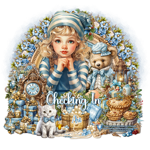 AD Blue Christmas CITag Ari