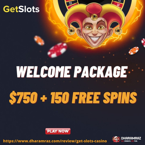 Get slots casino review 2021 where you enjoy online casino games with, Get slots casino free spins, Get slots casino bonus 2021, Get slots promotions, and bonus code. GetSlots Casino Bonus 2021:  Get up to $750 and 150 free spins as Welcome Bonus when you join Get Slots Casino. Visit Dharamraz for more.