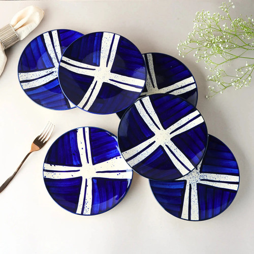 blackcarrot s stoneware premium blue splash quarter plates set of 6 1.jpg