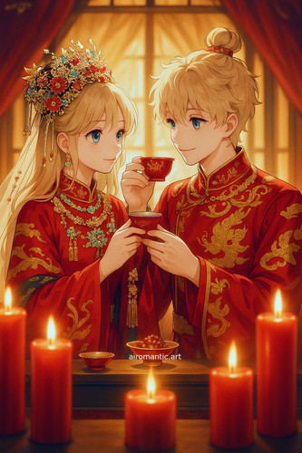 20251203 1342 Ceremonial Anime Couple remix 01kbhm55k2eadrfntxrqy15fhh.jpg