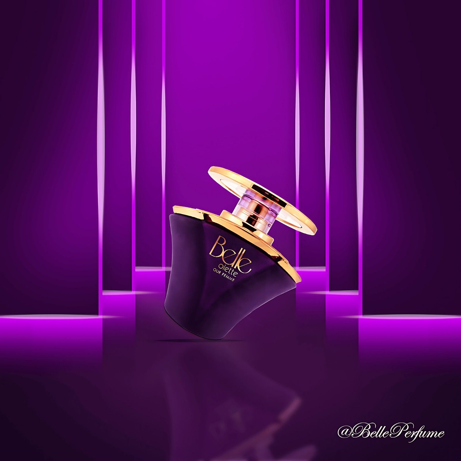 Belle Olette Fragrance Social Media Ad