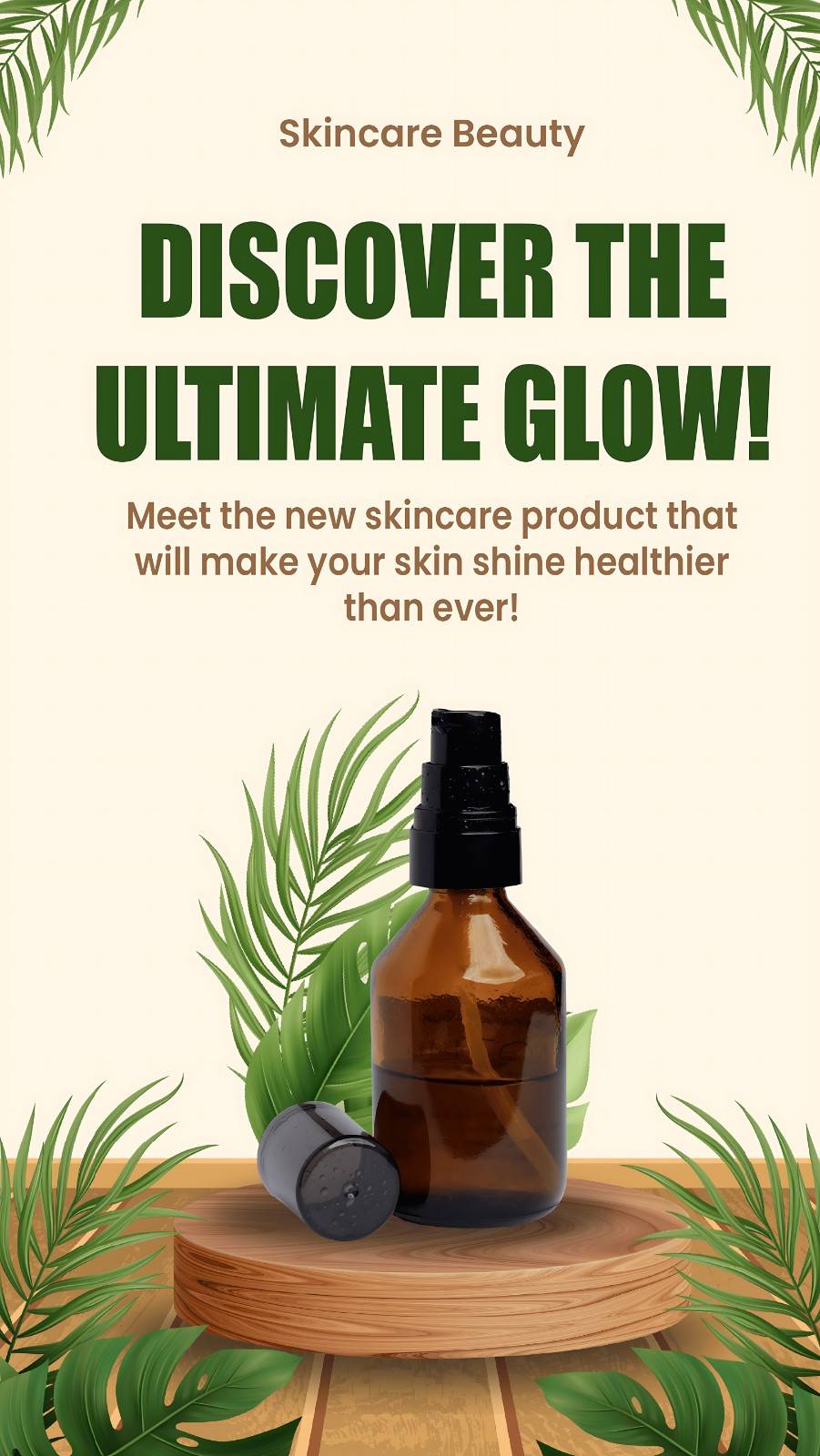 Organic Skincare Beauty Flyer