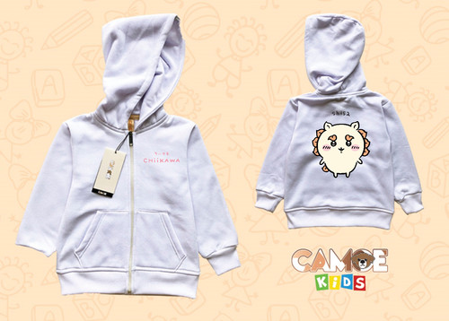 Kids Zipper Hoodie 07 White.jpg