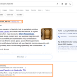 luxury home elevators nashville