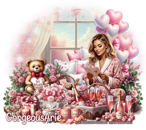 Gorgeous Arie My Valentine