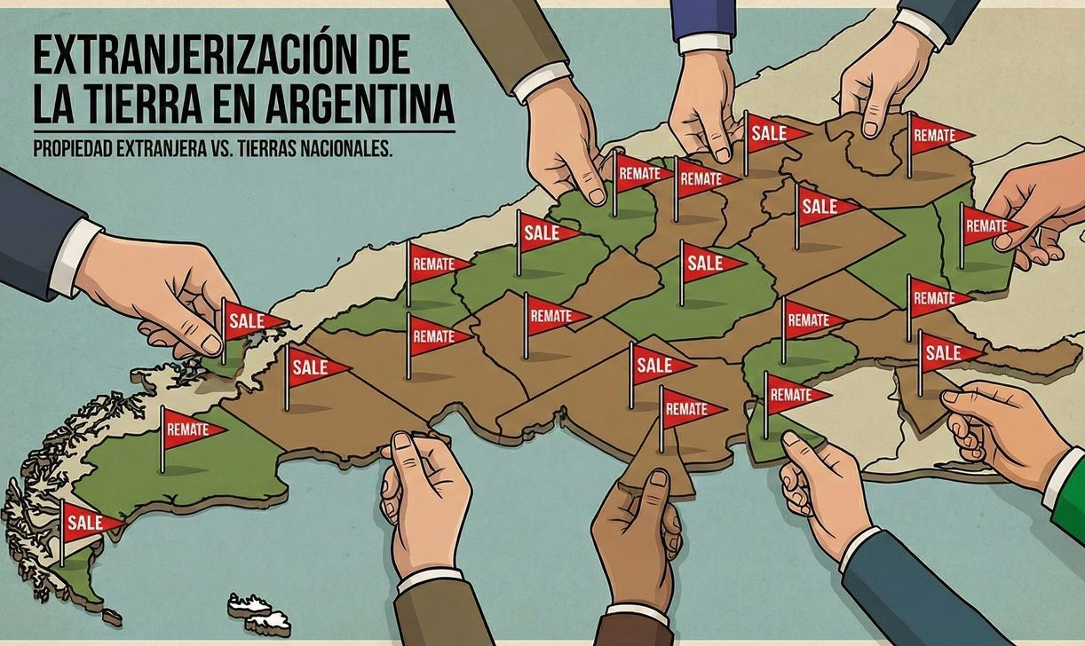 Extranjerización de la tierra en Argentina: un mapa de la UBA y el ...