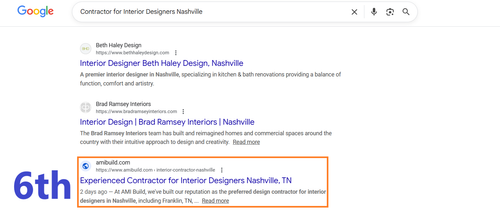 Contractor for Interior Designers Nashville