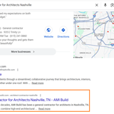 General Contractor for Architects Nashville