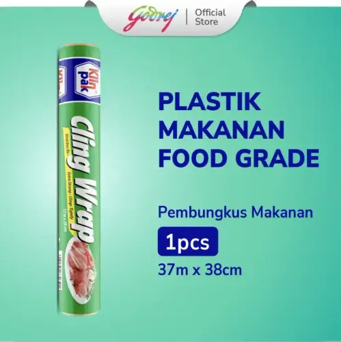 no brand klinpak cling wrap refill jumbo 37x38cm pembungkus makanan dan buah full01.webp