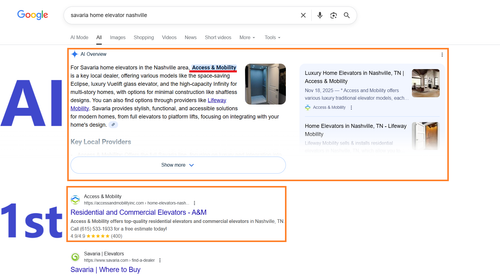 savaria home elevator nashville