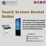 Advanced Interactive Displays with Touch Screen Rental Dubai