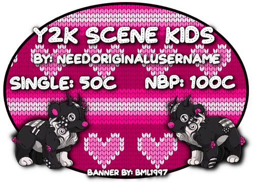 y2k scene kids bear