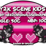 y2k scene kids bear