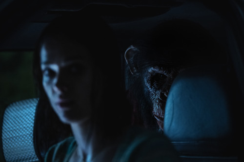 Jessica Alexander as Hannah" and Miguel Torres Umba as Ben" in Primate from Paramount Pictures..jpg