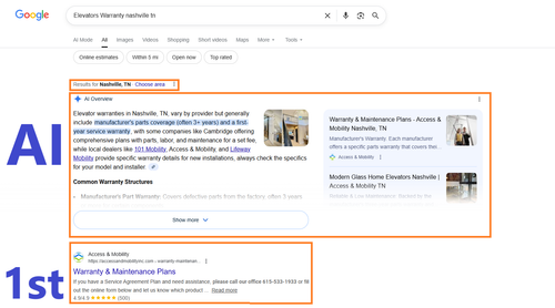 Elevators Warranty nashville tn