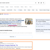 best home elevator models nashville
