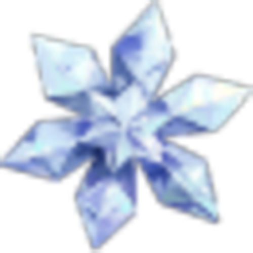 Snowflake & Ice Piece cursor SweezyCursors2.png