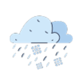 Snowy Storm Clouds Divider2