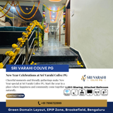 The friendly atmosphere helps everyone start the year on a positive note.