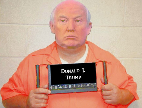 Trump orange jumpsuit