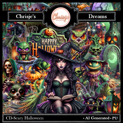 CD Scary Halloween