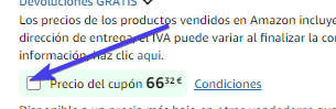 cupón amazon