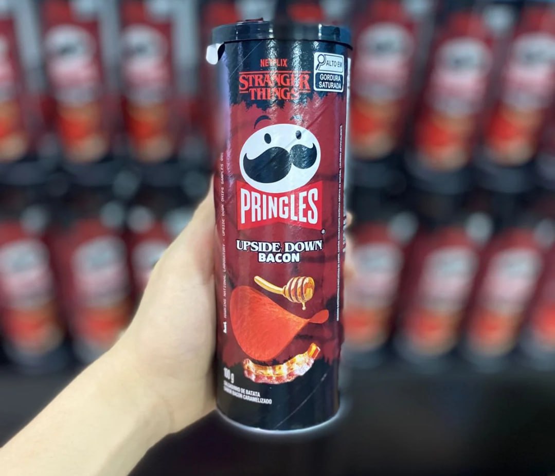 Batata Pringles Stranger Things Bacon 100g