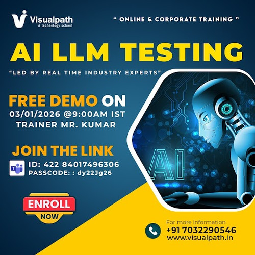 AI LLM Testing Online Free Demo Join on January 03rd.jpg
