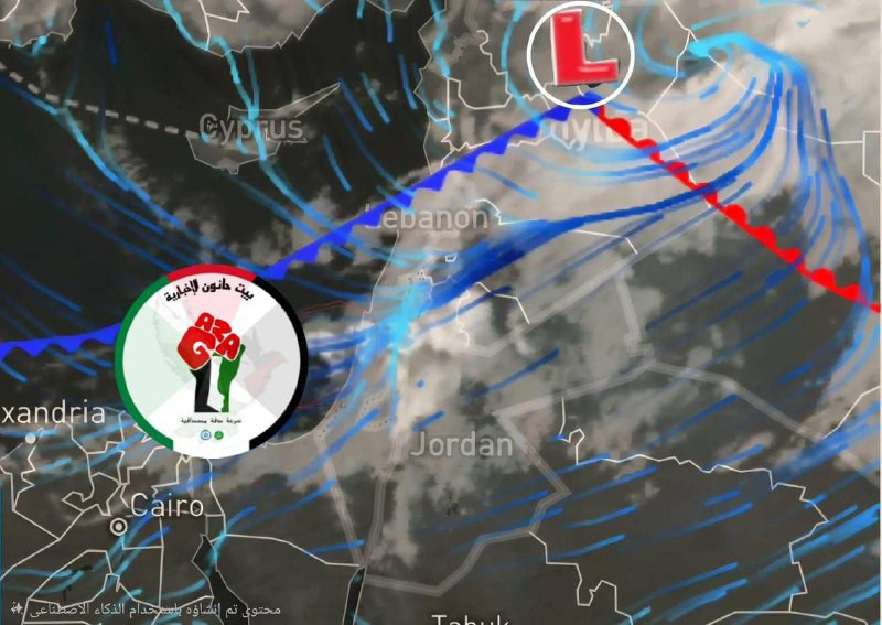 رسميا، عاصفة هوائية تعتبر الأشد في التاريخ تدخل أجواء قطاع غزة...