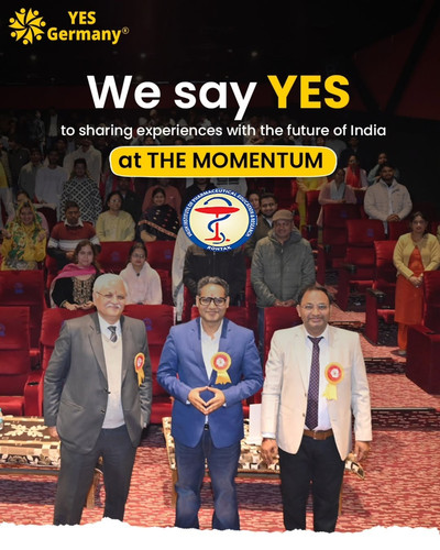 Meaningful conversations and real-world perspectives took center stage at The Momentum induction programme at Vaish Institute of Pharmaceutical Education & Research, Rohtak. Students were encouraged to think beyond academics and make informed career decisions.

At YES Germany, we are committed to guiding students with transparency and purpose. As a trusted German education consultant in Kandivali, we help students take confident steps toward a globally focused future.