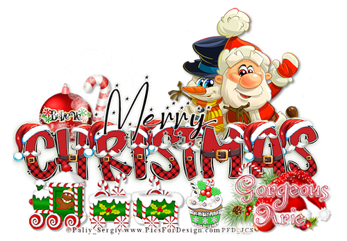 Gorgeous Arie Merry Christmas Kandi