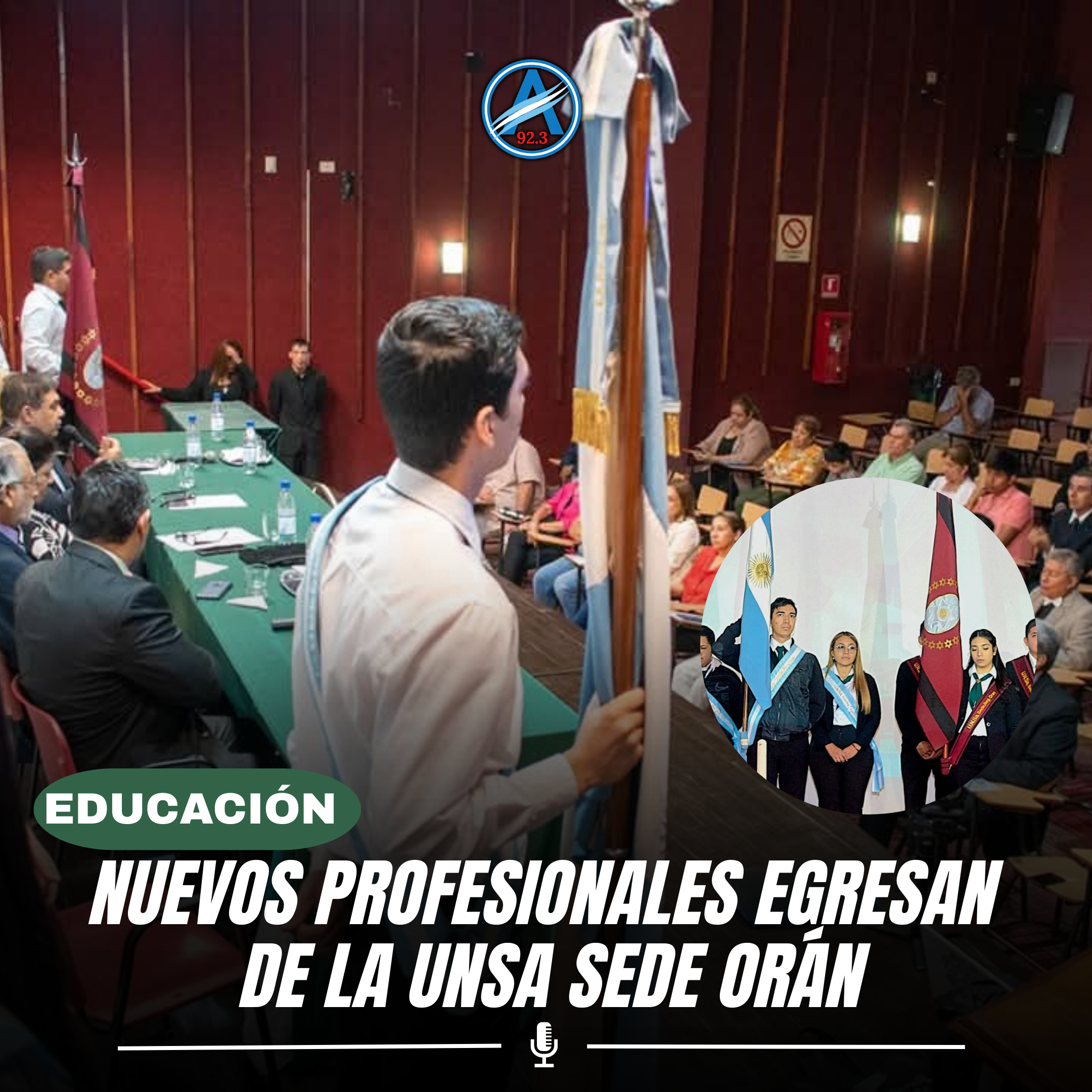 🎓 HOY SE REALIZARÁ LA LXIV COLACIÓN DE GRADO