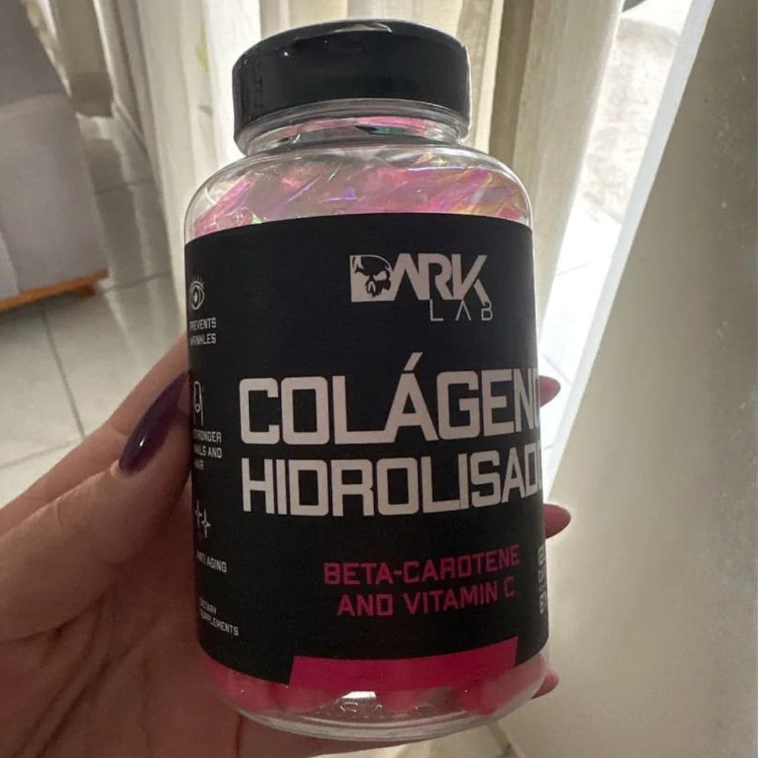 Colágeno Hidrolisado 120 Caps Dark Lab Sabor Sem sabor