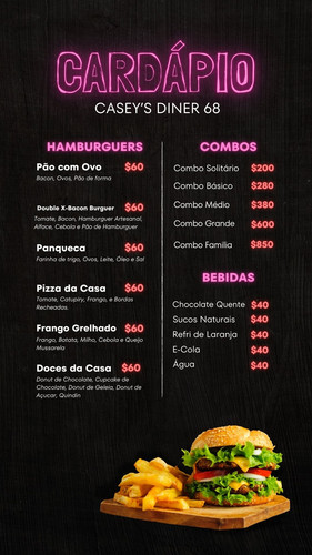 Cardapio lanchonete comida hamburguer preto e amarelo story do instagram 1.jpg