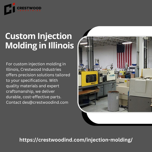 For custom injection molding in Illinois, Crestwood Industries offers precision solutions tailored to your specifications. With quality materials and expert craftsmanship, we deliver durable, cost-effective parts. Contact des@crestwoodind.com Visit at: https://crestwoodind.com/