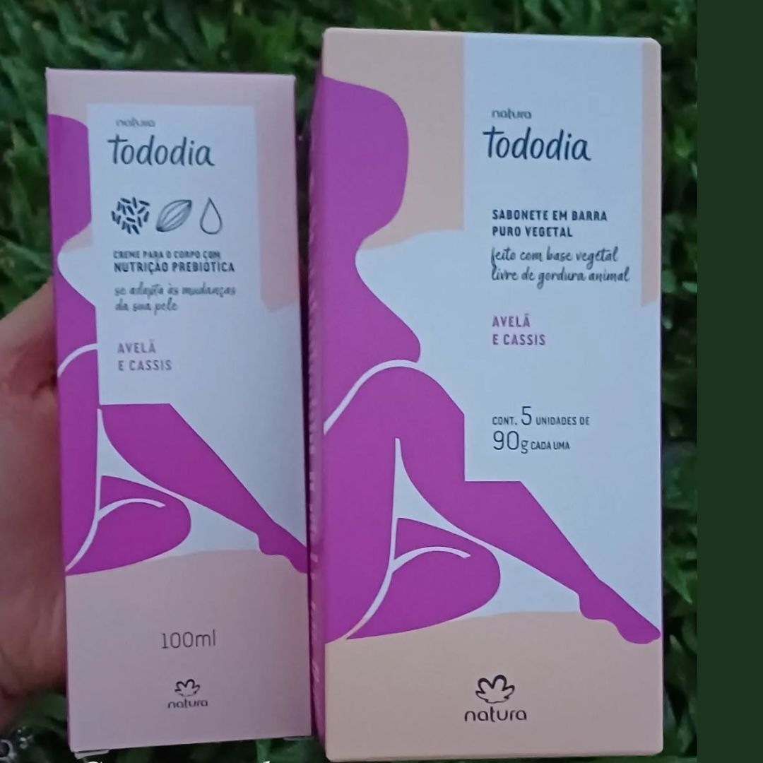 Sabonete Em Barra Avelã Tododia Edi Limitada 5un De 90g