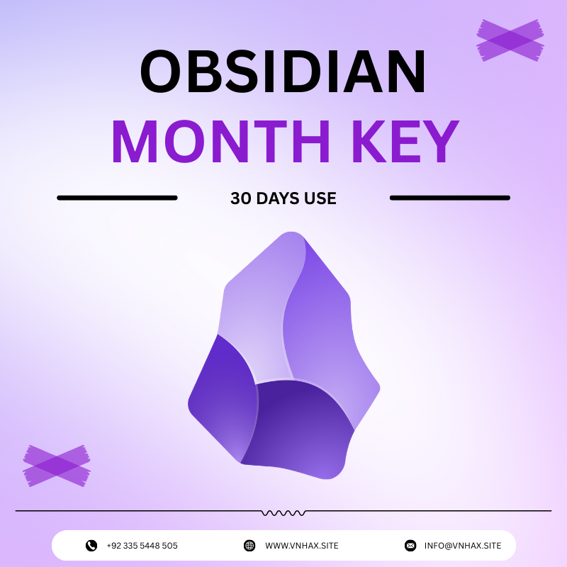 Obsidian Android Month Key