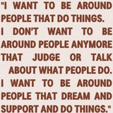 Be Around The Right People