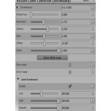 VEGAS Colour Corrector (secondary) Preset - G-major 2119
