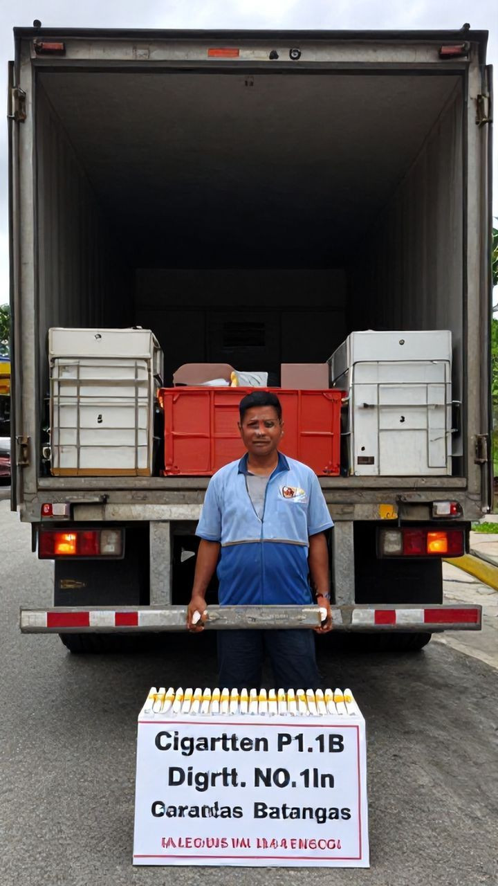 Cigarettes worth P1.1B found in unattended trucks in Batangas