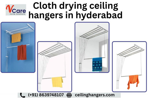Cloth Drying Ceiling Hangers in Hyderabad | Space-Saving Laundry Solutions.jpg